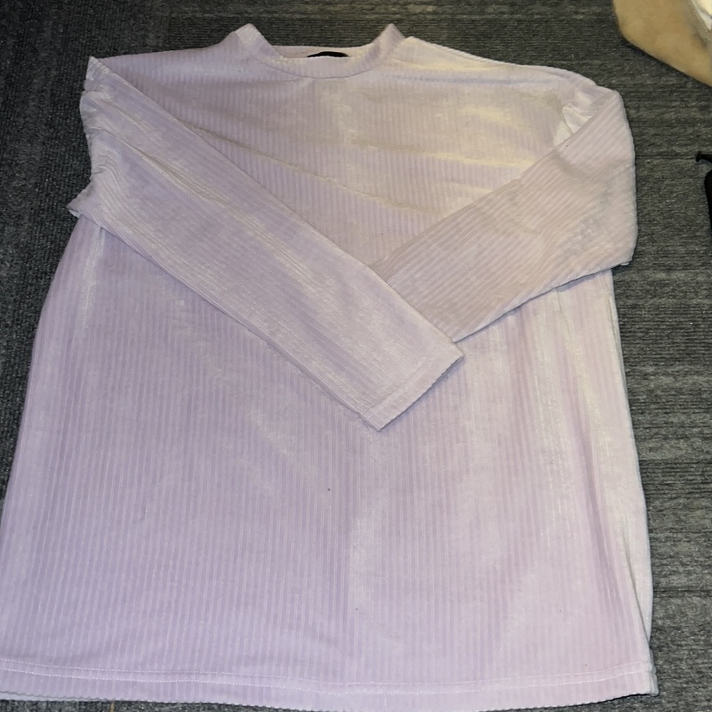 LAVENDER LONG SLEEVES COZY TUNIC🔴SALE